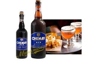 Bia Chimay xanh peres Trappistes 2016