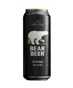 Bia Bear Strong (Bia Gấu) Đức 7,7% lon 500ml