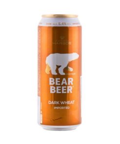 Bia Đức Bear Beer Dark Wheat (Bia Gấu) 5,4% lon 500ml