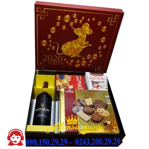 Hộp quà tết 2020 mẫu 30