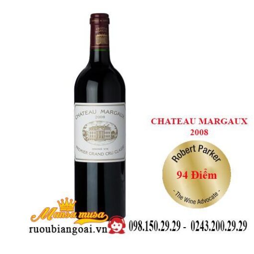 Vang Pháp Chateau Margaux 2008