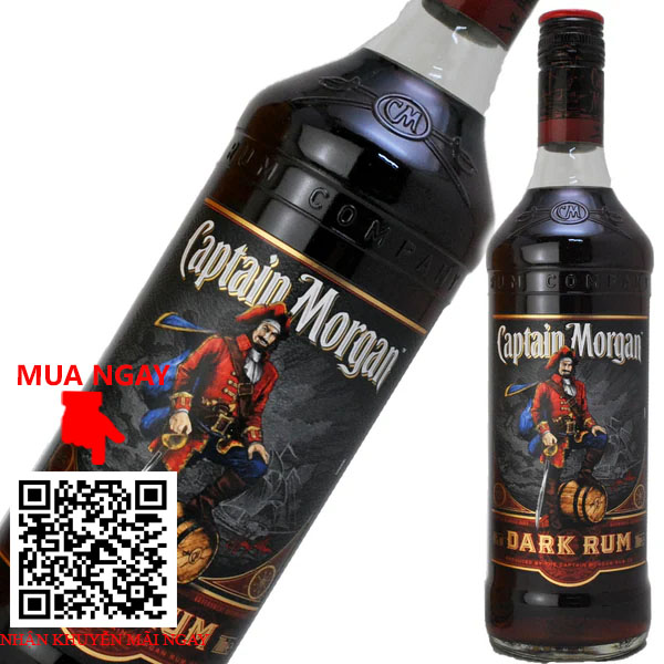 Rượu Captain Morgan Black