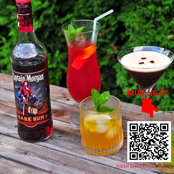 Rượu Captain Morgan Black