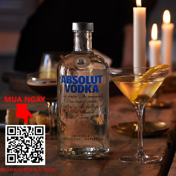 Rượu Vodka Absolut