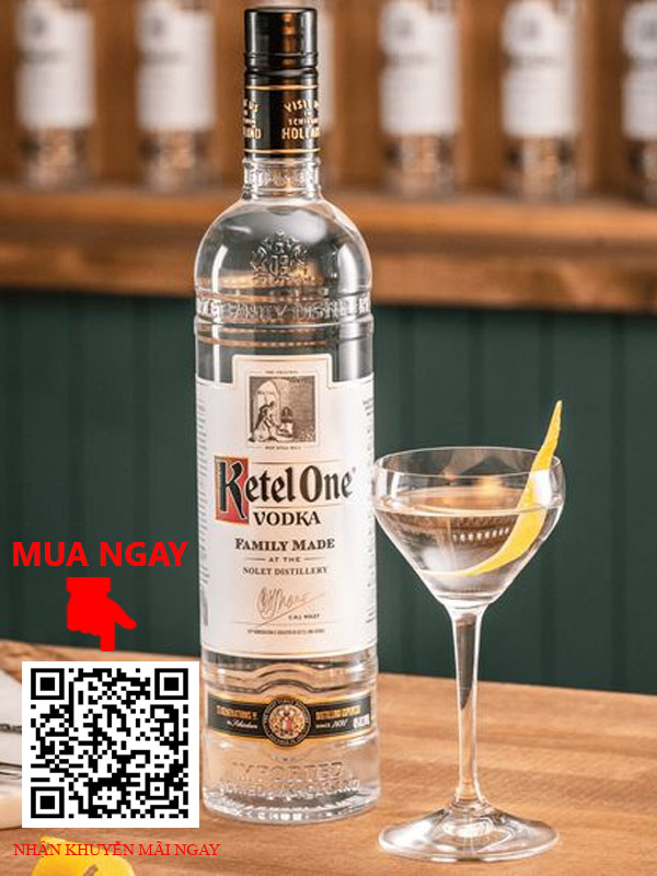 Rượu Vodka Ketel One