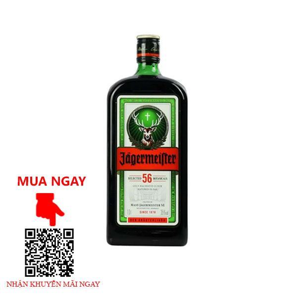 Rượu jagermeister 1 lít