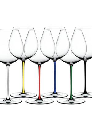 Bộ 6 Ly Riedel Fatto A Mano Set Old World Pinot Noir