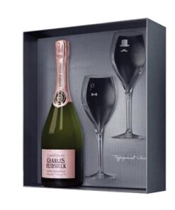 Champagne Charles Heidsieck Brut Réserve (giftbox + 2 glasses)
