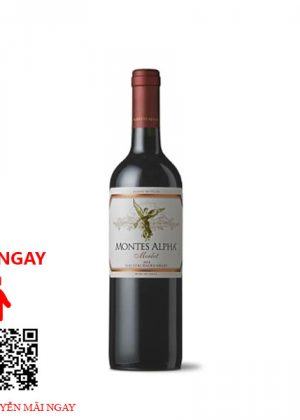 Vang Chile Montes Alpha Cabernet Sauvignon 2018