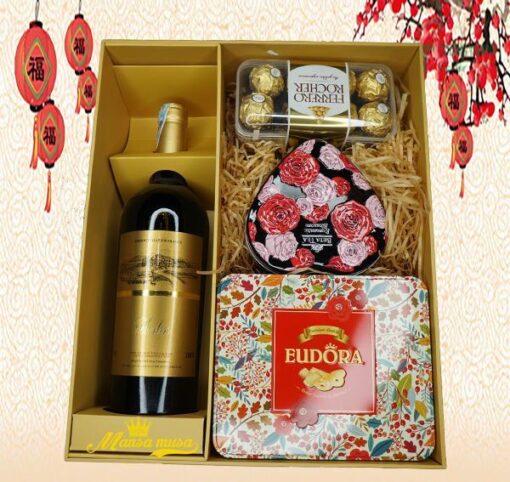 Hộp Quà Tết Vang Pháp Sang – Xịn – Mịn