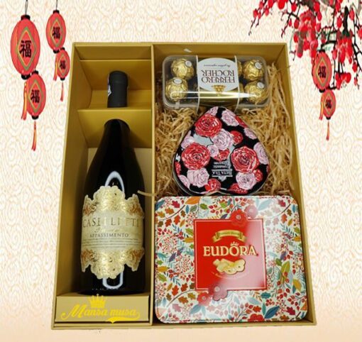 Hộp Quà Tết Vang Ý Sang – Xịn – Mịn