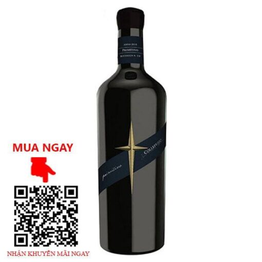 rượu vang ý cf collefrisio primitivo