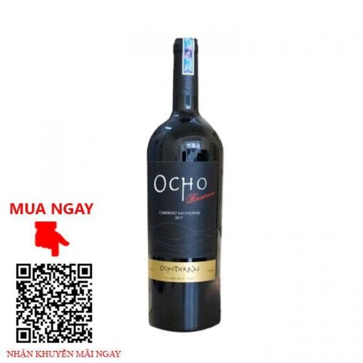 Rượu Vang Ocho Reserva Cabernet Sauvignon