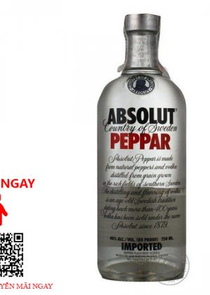 Absolut Vodka Peppar (Ớt)