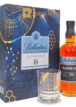 Ballantine’s 18 năm the glenburgie – hộp quà tết 2023