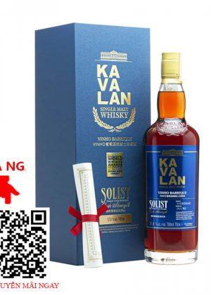 Kavalan Solist Vinho Barrique Cask Strength