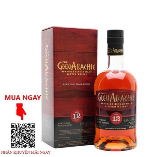 Rượu Whisky Glenallachie 12 YO