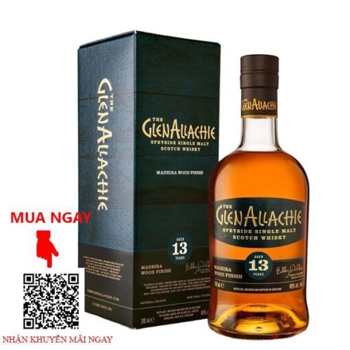 Rượu Whisky Glenallachie 13 YO Madeira Wood Finish