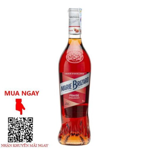 Rượu Mùi Marie Brizard Strawberry