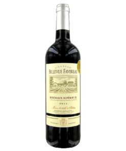 Rượu vang Pháp Château Bellevue Favereau Bordeaux Superieur