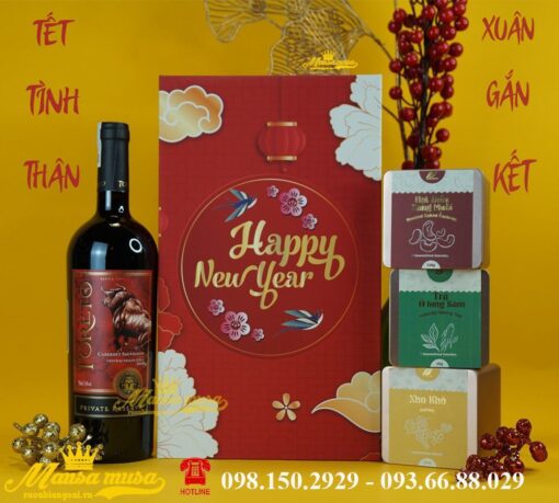 Hộp quà tết Giáp Thìn 2024-GTB09