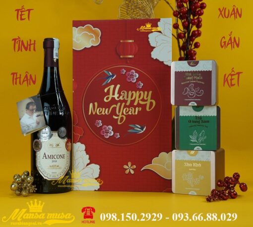 Hộp quà tết Giáp Thìn 2024-GTB17