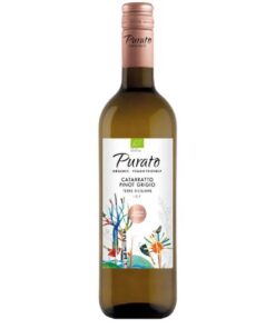 Rượu Vang Ý Purato, Catarratto Pinot Grigio "Organic", IGT Terre Sicilia