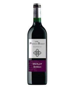 Rượu vang Pháp Les Pierres Boissy, Syrah Merlot, IGP d'Oc