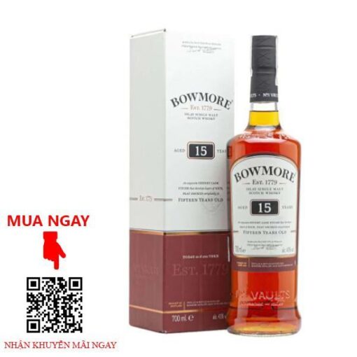 Rượu Bowmore 15