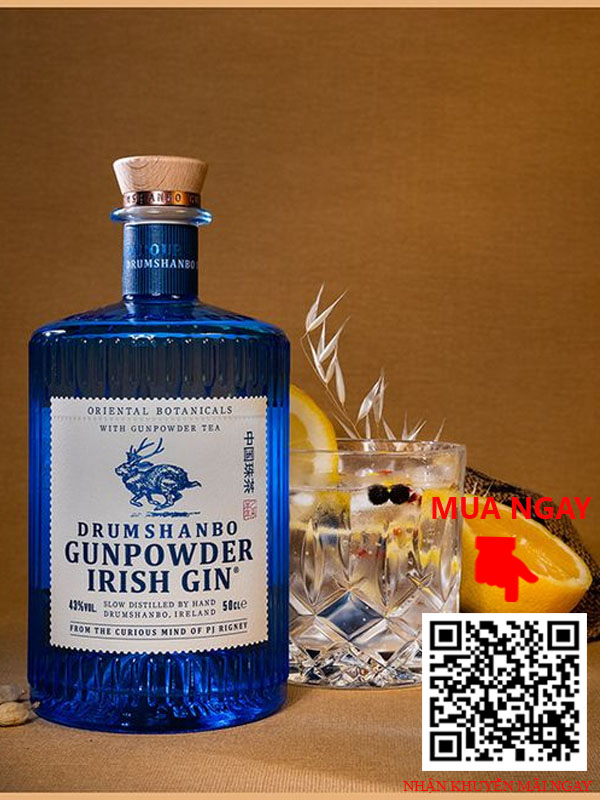 Rượu Gin Gunpowder Irish