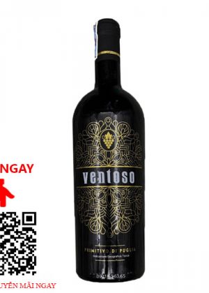 Rượu vang Ventoso Primitivo Di Puglia