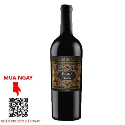 Rượu Vang Ý Parelli Rosso Puglia