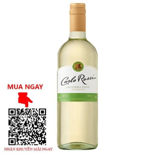 rượu vang carlo rossi california white