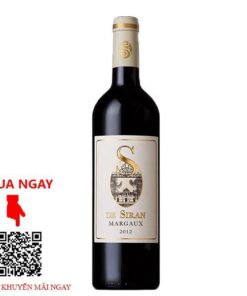 Rượu Vang Pháp De Siran Margaux 2017