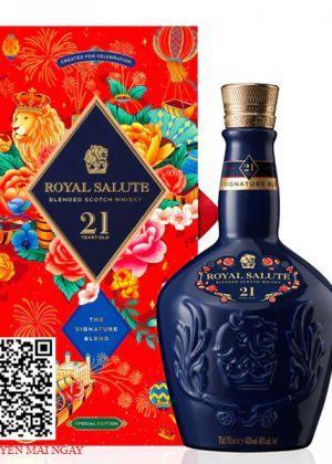 chivas regal royal salute 21 year phiên bản đặc biệt tết nguyên đán