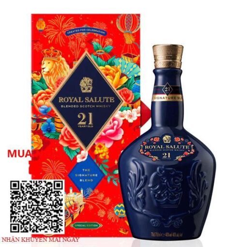 chivas regal royal salute 21 year phiên bản đặc biệt tết nguyên đán
