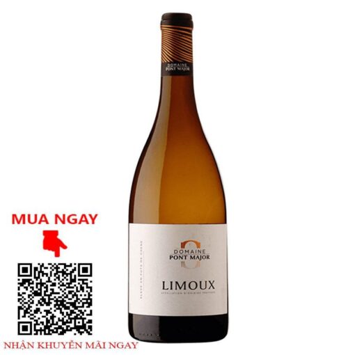 rượu vang domaine pont major limox chardonnay