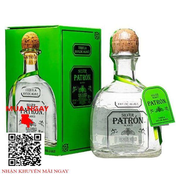 rượu tequila patron siler