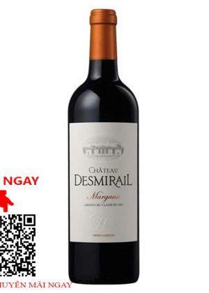 rượu vang pháp chateau desmirail margaux 2016