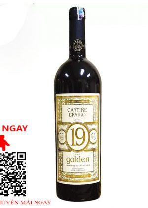 19 golden primitivo di manduria doc erario