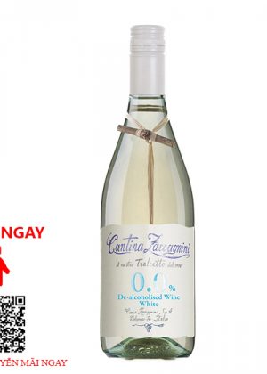 Rượu Vang Trắng Không Cồn Cantina Zaccagnini De-Alcoholised Wine White