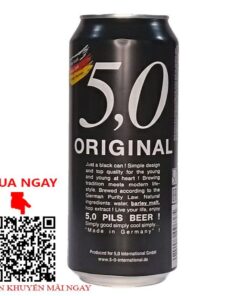 bia đức 5,0 original pils beer 5% - lon 500ml
