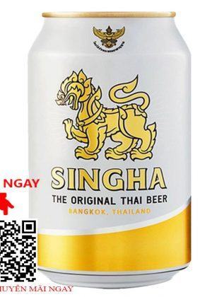 bia singha 5% thái Lan – thùng 24 lon 330ml