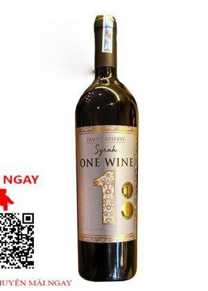 one wine family reserve syrah