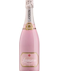ruou champagne lanson rose label
