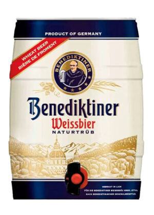 bia đức benediktiner weissbier - boom 5000ml