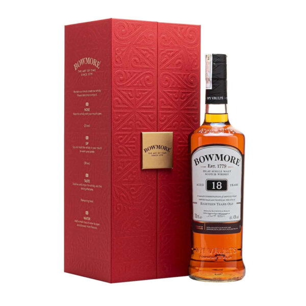 ruou whisky bowmore 18 nam