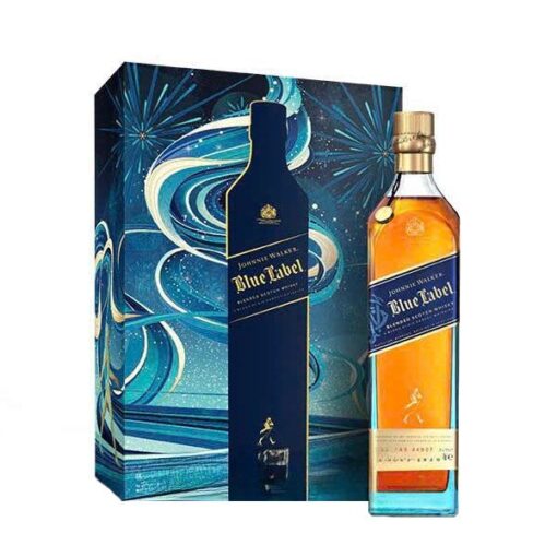 Rượu Whisky Johnnie Walker Blue Label - Hôp quà tết 2024
