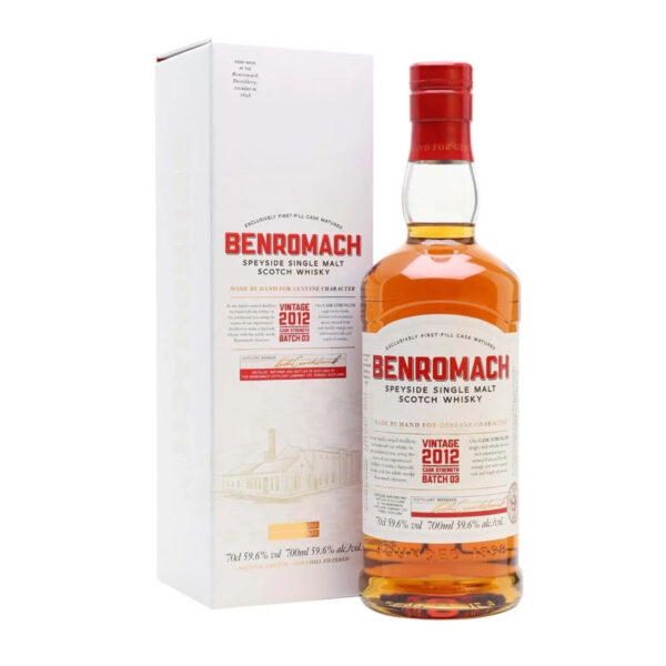 rượu benromach 2012 - batch 3