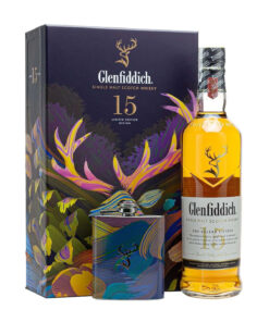 Rượu Glenfiddich 15 năm - Hip Flask
